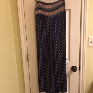 High waisted wide leg (flow) pants